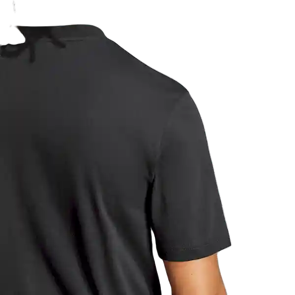 Adidas Camiseta Manga Corta Lifestyle de Hombre Negro Talla S