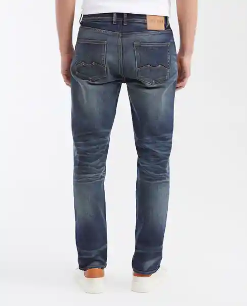 Jean Straight-Morrison Azul Clásico Oscuro Talla 32/32 Chevignon