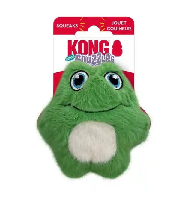 Kong Peluche Snuzzles Mini Sapo Xs