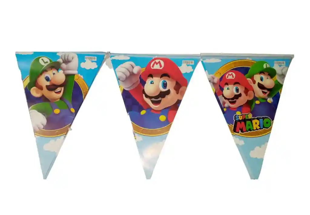 Feston Para Cumpleaños De Super Mario