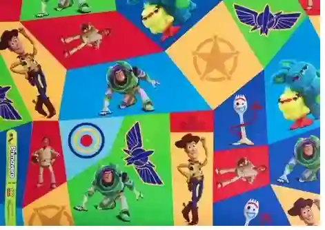 Papel De Regalo Niño Toy Story 48 X 68 Cm. X 2 Unidades