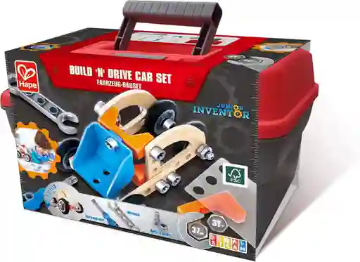 Juguete Interactivo De Construcción De Coche Hape Niños