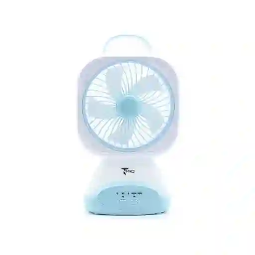 Ventilador Elegante De Escritorio Con Luz Nocturna 218az