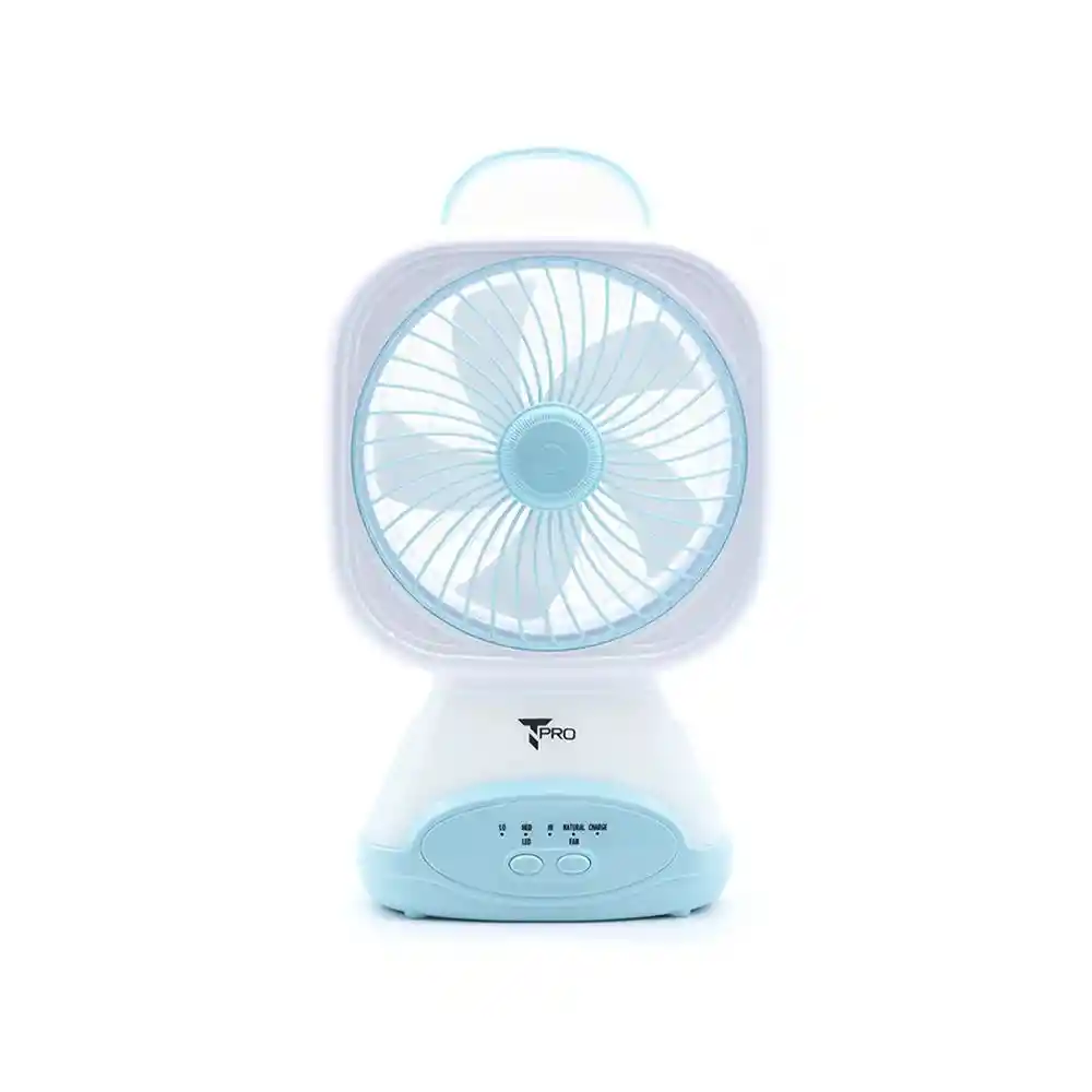 Ventilador Elegante De Escritorio Con Luz Nocturna 218az