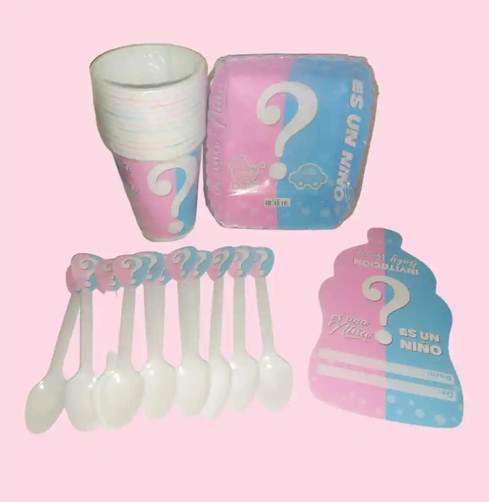Combo Para Revelacion De Genero/baby Shower