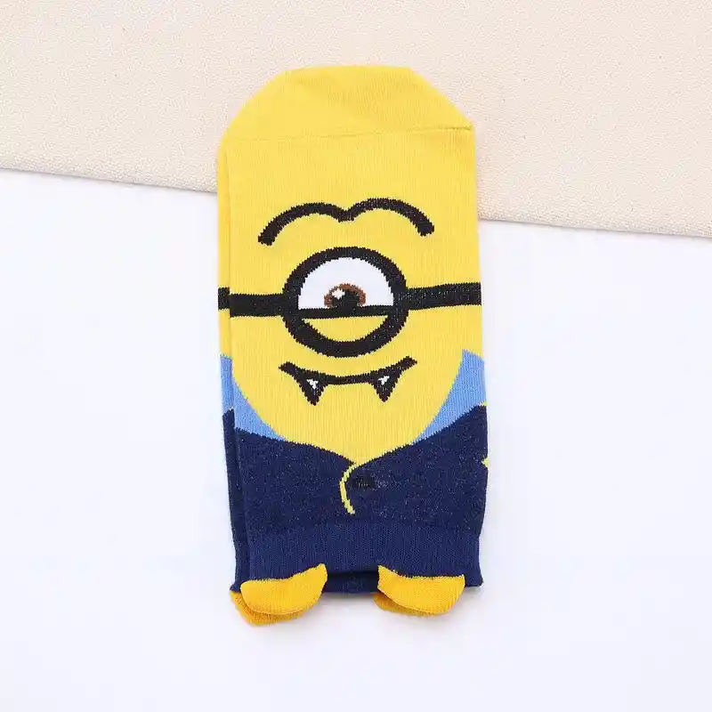 Medias Tobilleras Minions (vampiro)