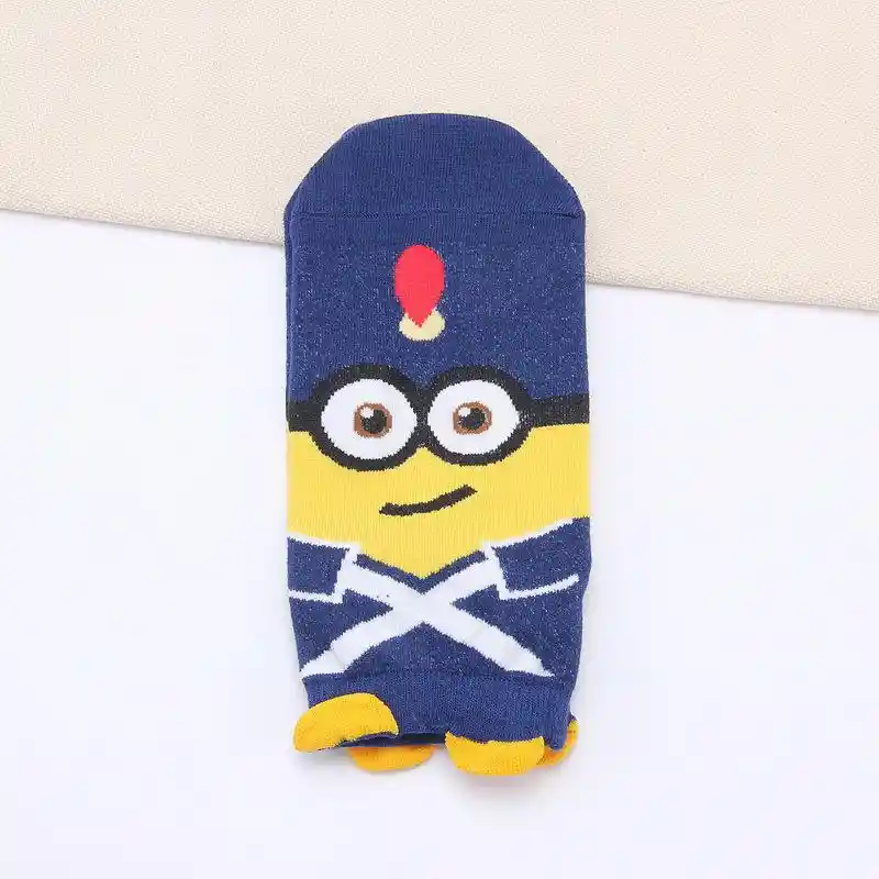 Medias Tobilleras Minions (soldado)