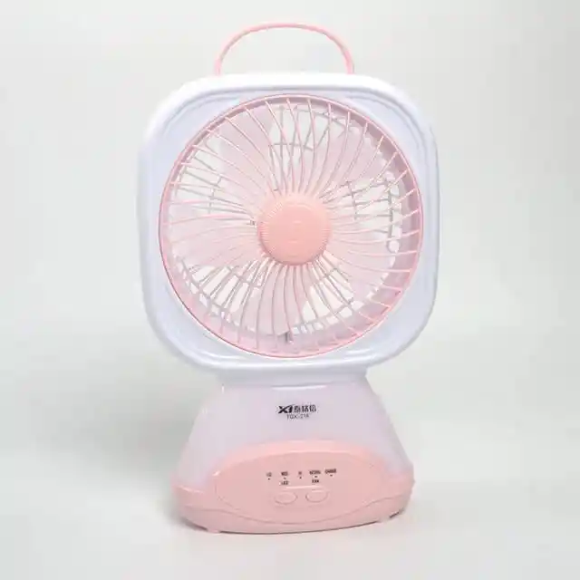 Ventilador Elegante De Escritorio Con Luz Nocturna 218 Ra