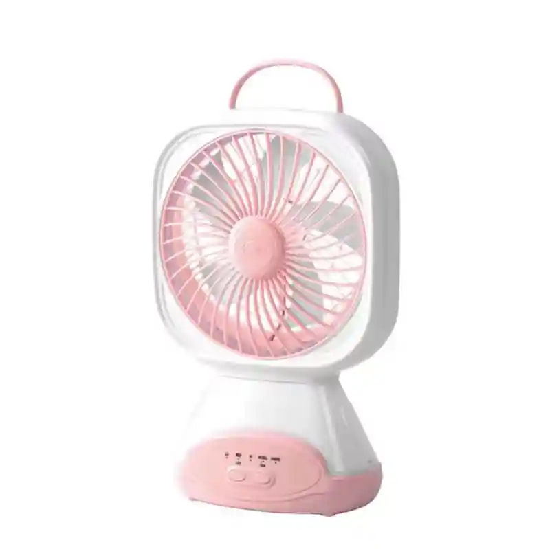 Ventilador Elegante De Escritorio Con Luz Nocturna 218 Ra