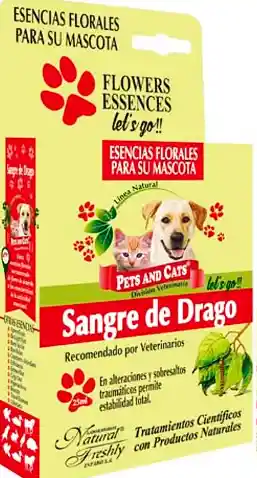 Natural Freshly Esencia Floral Sangre De Drago X 25ml