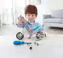 Set De Motricidad Construcción De Motocicleta Hape Niños