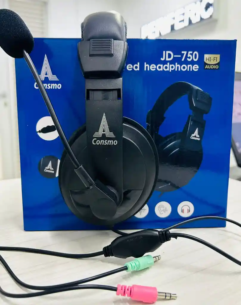 Diadema Para Pc Jd-750 Consmo