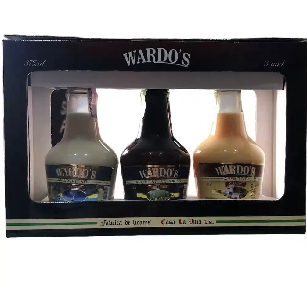 Estuche Regalo Crema De Whisky, Sabajon Y Piña Colada