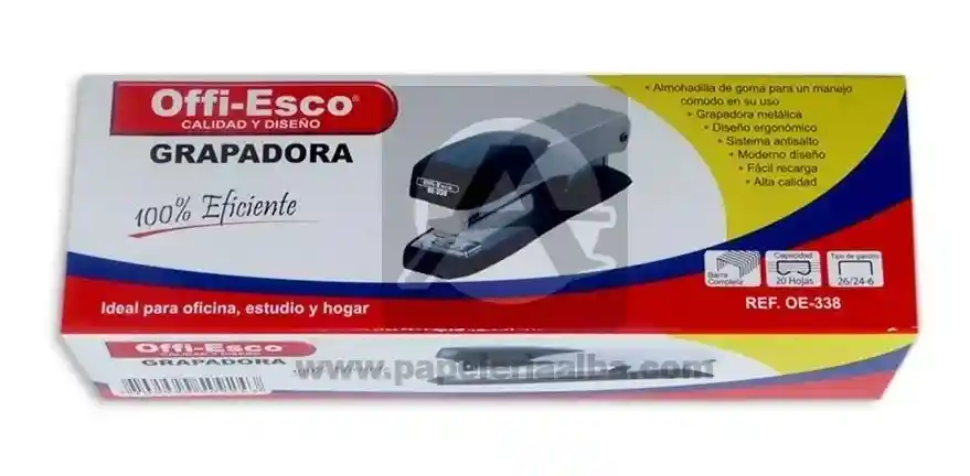 Grapadora Cosedora Metalica Offiesco Grande Oe-338