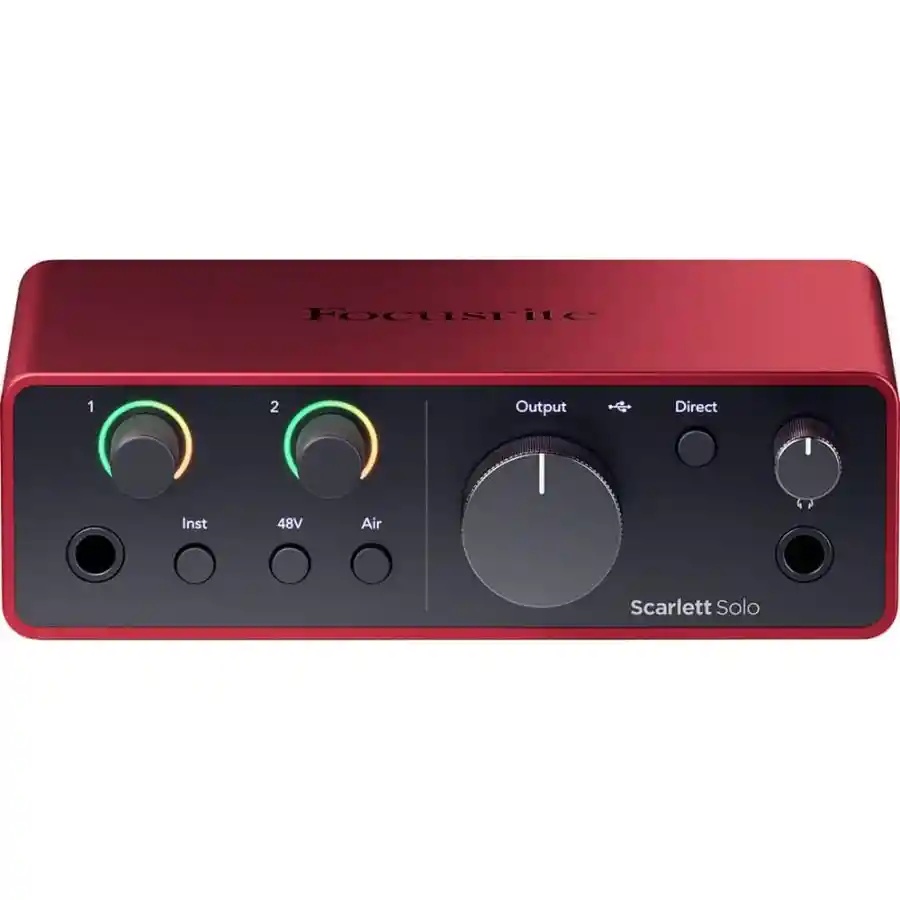 Focusrite Scarlett Solo Studio Pack 4da Generación