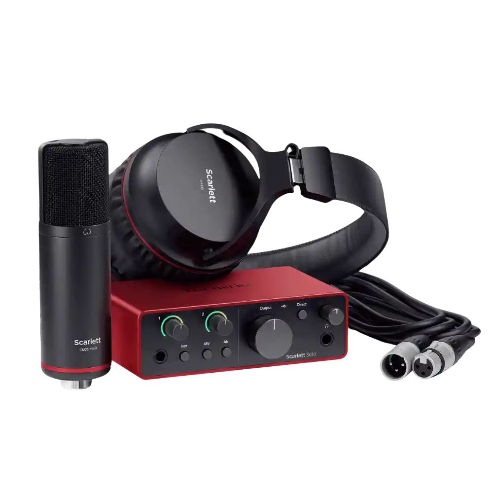 Focusrite Scarlett Solo Studio Pack 4da Generación