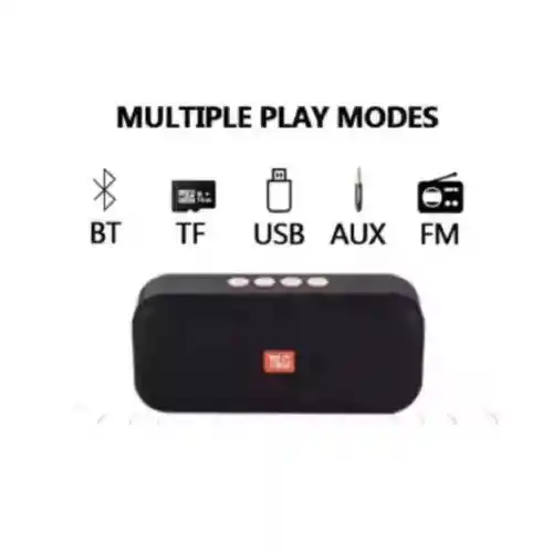 Parlante Altavoz Recargable Bluetooth 5.0 Radio Fm Micro Usb Tg Tg-516 Color Militar