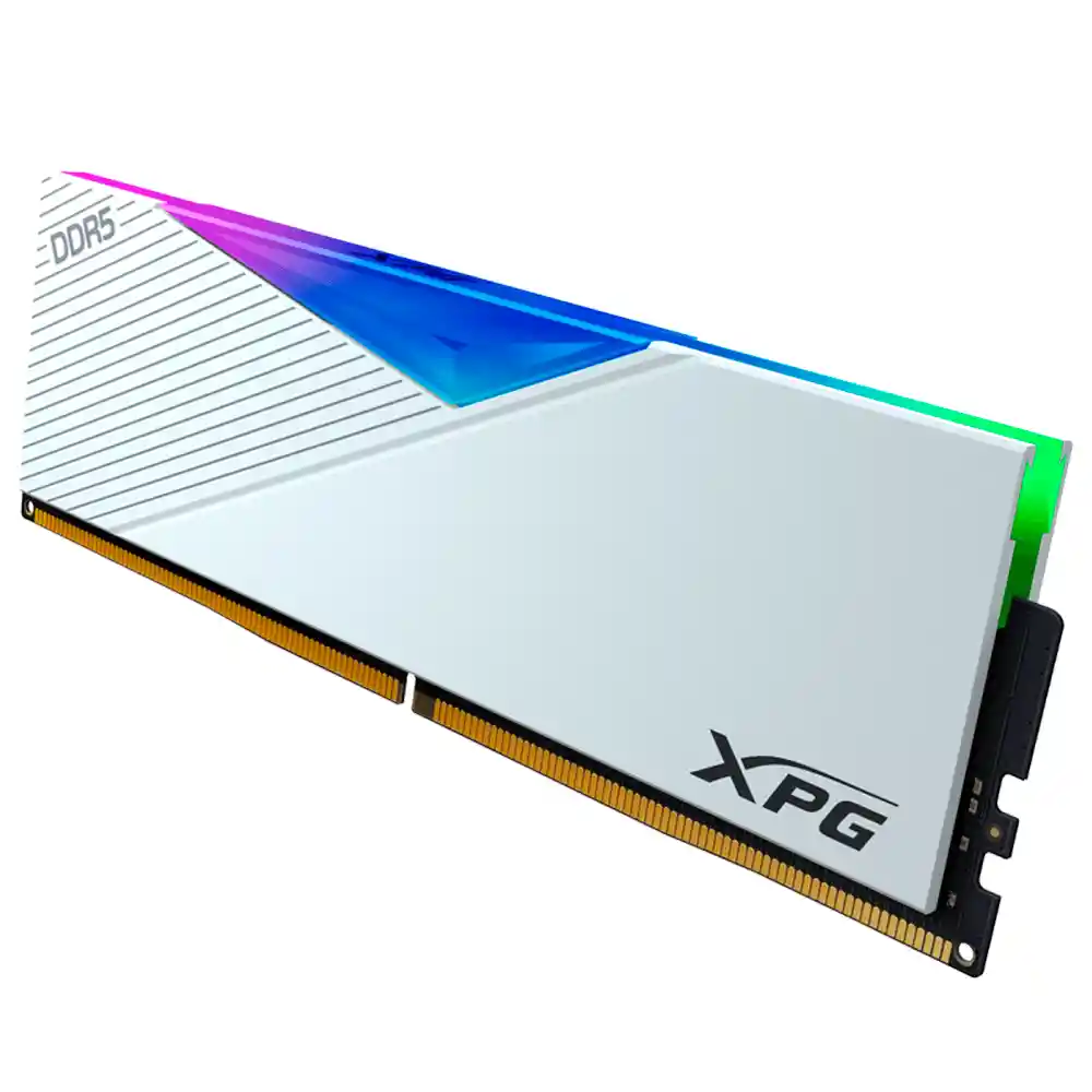 Memoria Ram Pc Xpg Lancer Ddr5 16gb 5200mt/s Rgb (blanco)