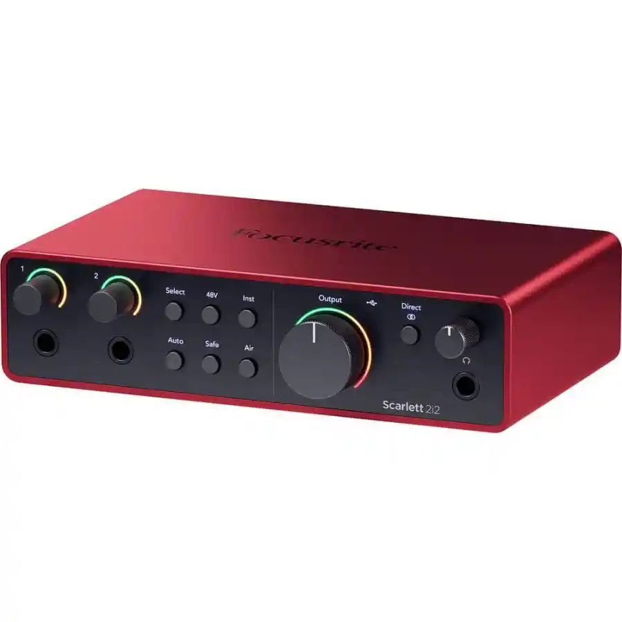 Focusrite Interface De Audio Scarlett 2i2 4.ºra Gen