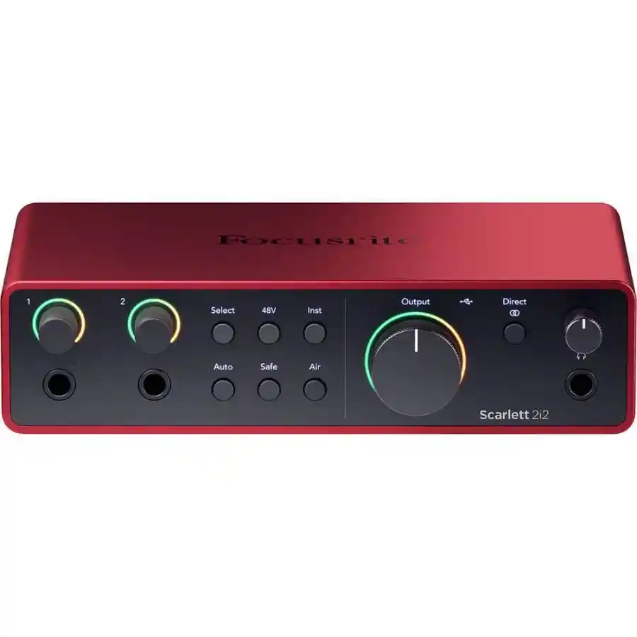 Focusrite Interface De Audio Scarlett 2i2 4.ºra Gen