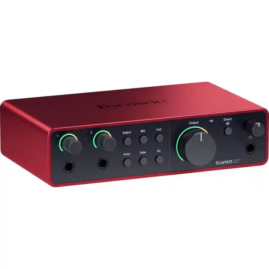 Focusrite Interface De Audio Scarlett 2i2 4.ºra Gen