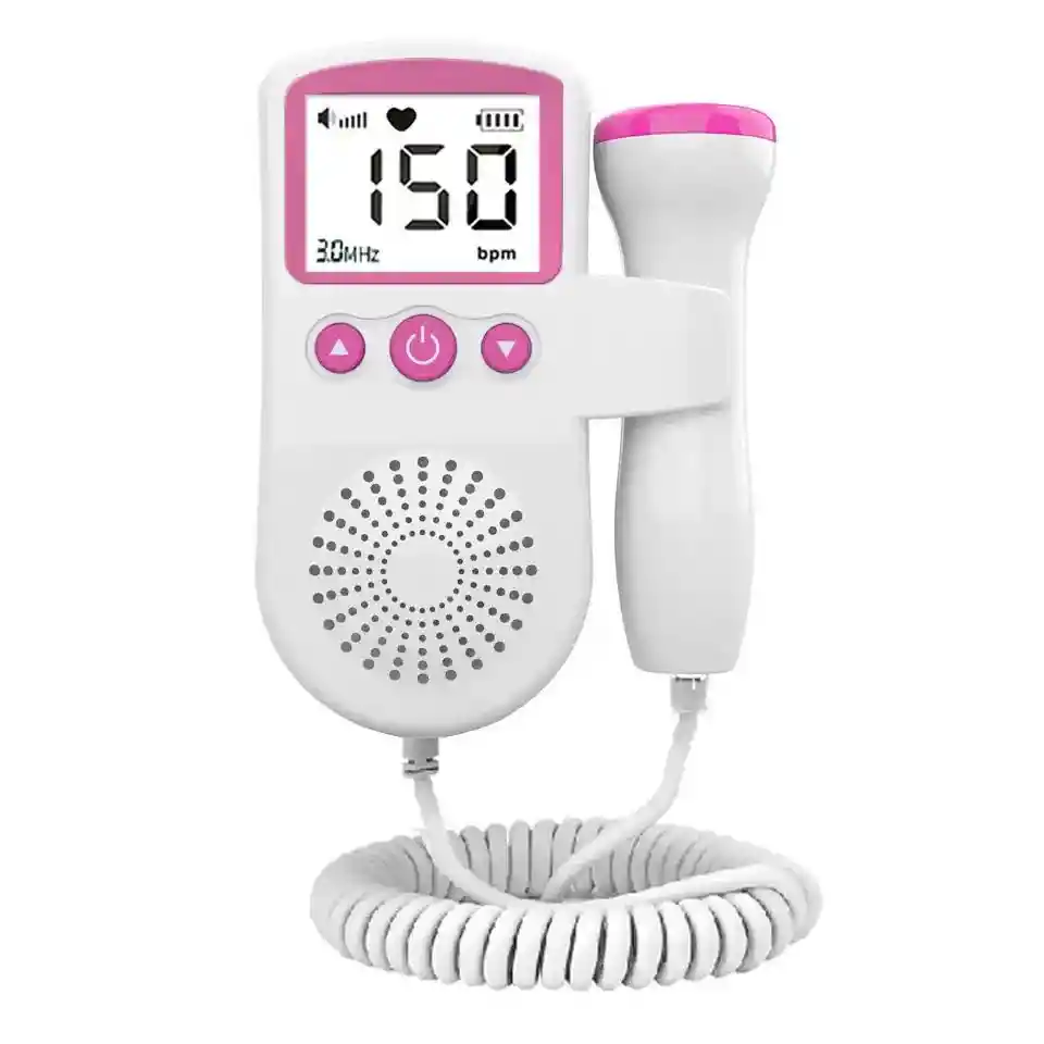 Dopller Fetal Monitor Frecuencia Cardíaca Bebé Ecografía