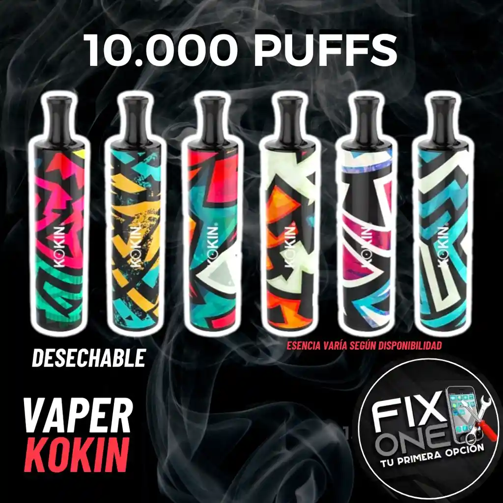 Kokin 10.000puff V A P E R (cigarrillo Electrónico)