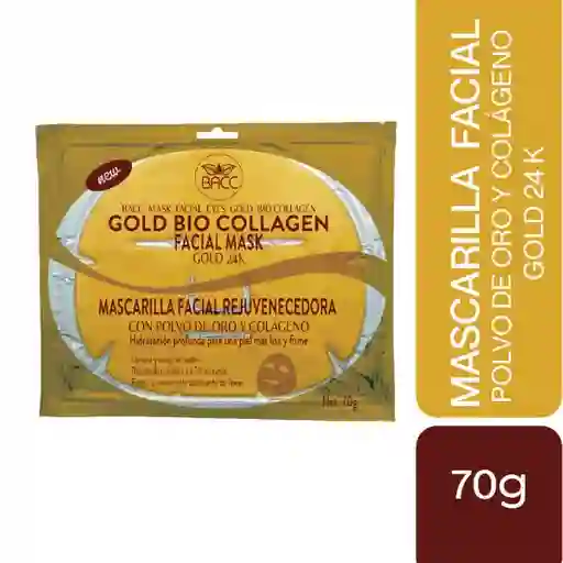 Máscara Facial Gold Bio Colágeno