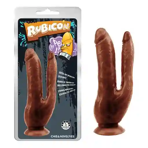 Dildo Dark Magic Dual 20 Cm Brown