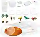 Juego De Experimento Cristales Dinosaurios 4m Para Niños