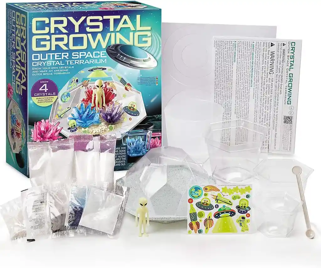 Juego De Experimento Cristales Espacio 4m Para Niños