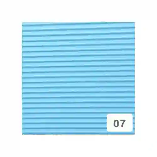 Carton Corrugado 70 X 100 (pliego) - Azul Celeste