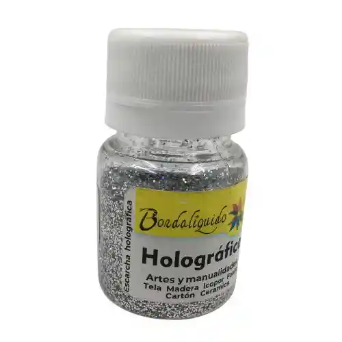 Bordaliquido Escarcha Cristalina - Plata Holograma, 12gr