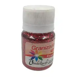 Bordaliquido Granizado (escarcha Gruesa) - 12gr, Rojo