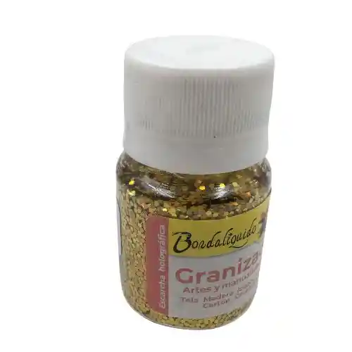 Bordaliquido Granizado (escarcha Gruesa) - 12gr, Dorado