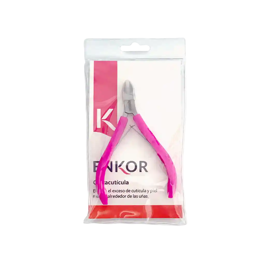 Corta Cutícula Cubierto En Goma Profesional Enkor Rf 33251