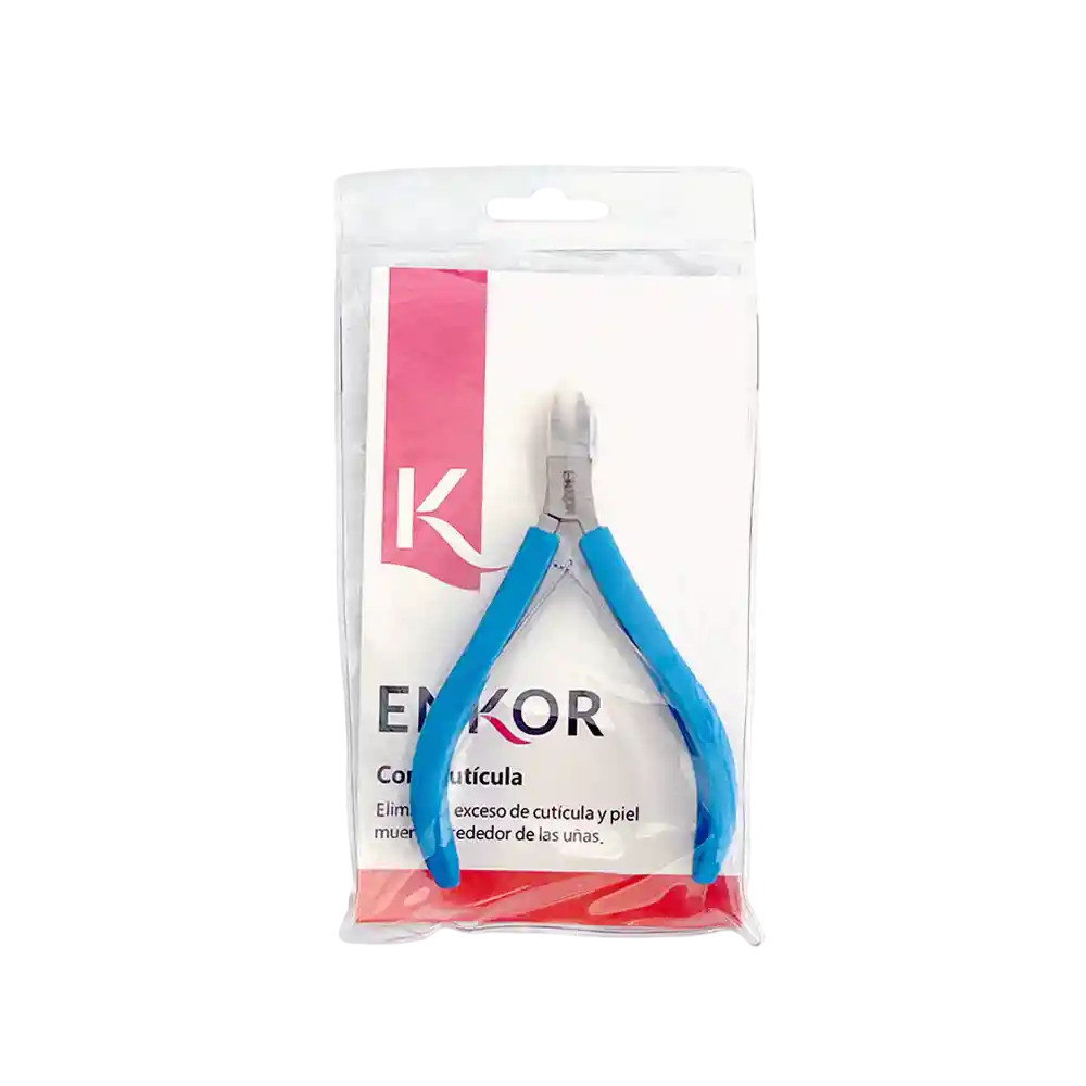 Corta Cutícula Cubierto En Goma Profesional Enkor Rf 33251