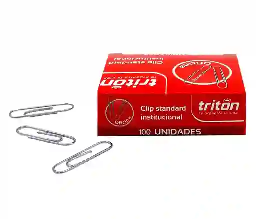 Clip Para Oficina Standard X100 Unidades Triton