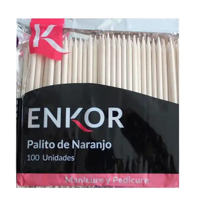 Palito De Naranjo X100 Unidades Enkor Rf 33146
