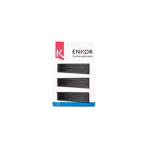 Gancho Negro Bobby Pins Enkor Rf 33507