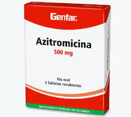 Genfar Azitromicina (500 Mg)