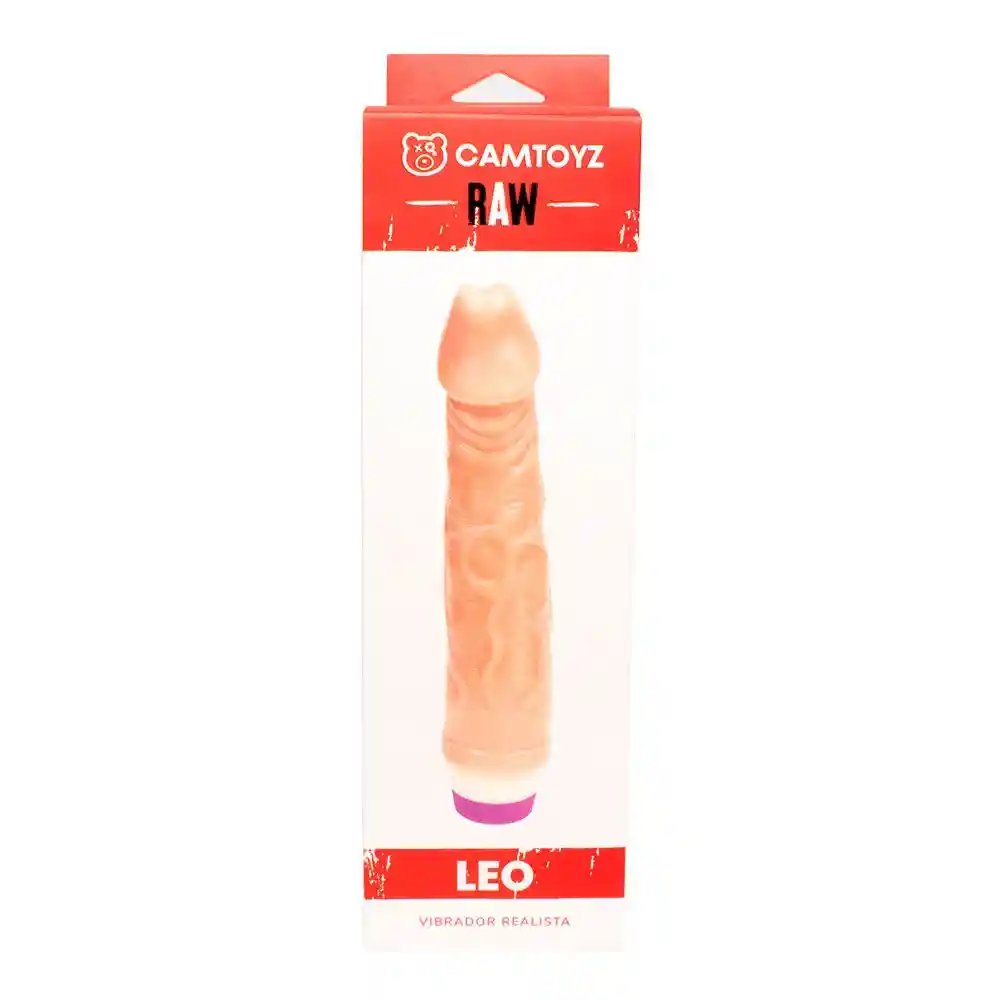 Vibrador Realista Leo Café Camtoyz