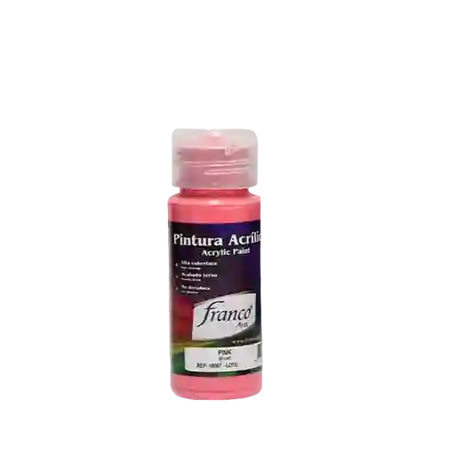 Pintura Acrilica Pink 60cc