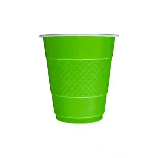 Vaso Verde Lima Biodegradable Oxo 7oz X 10