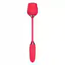 Vibrador Dual Con Succión Y Empuje Flower Anton Recargable