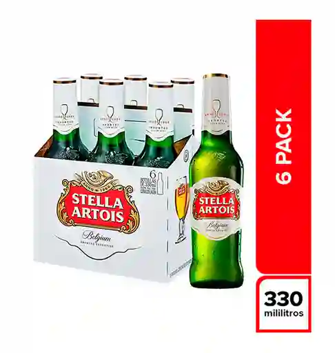 Six Stella Artois 330 Ml