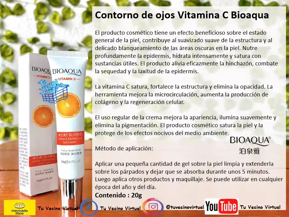 Kit Vitamina C X6 Productos Bioaqua