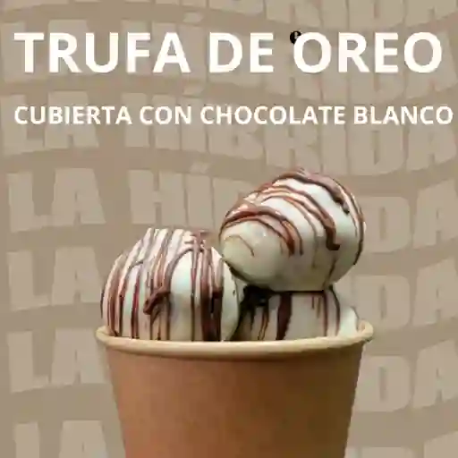 Trufas De Oreo Chocolate Blanco X 4