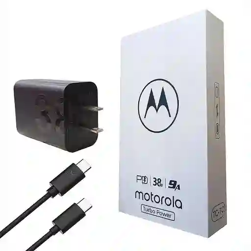 Cargador Motorola 67w Carga Ultrarrápida Aaa Usb-c A Tipo C