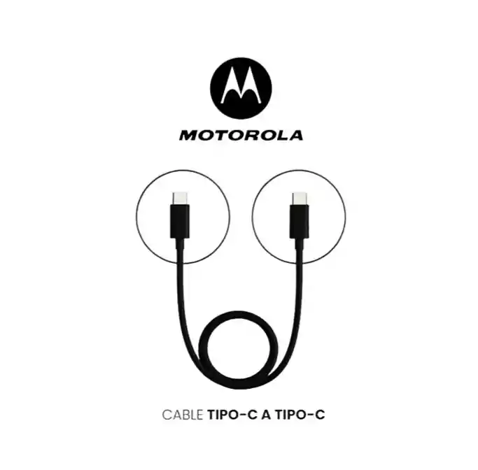 Cargador Motorola 67w Carga Ultrarrápida Aaa Usb-c A Tipo C